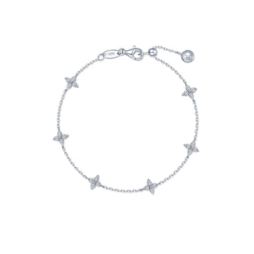 Lafonn Trillium Station Bracelet, 7.5"
